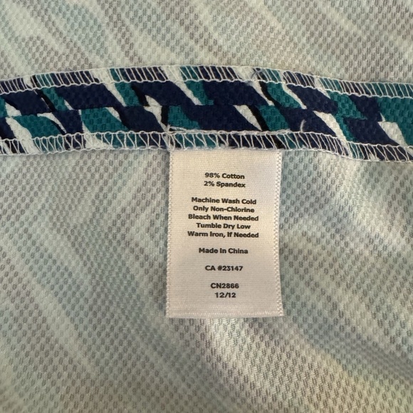 Talbots Outlet Size 4 Multi-Color w/Geometric Print Knee-Length Pencil Skirt - Picture 5 of 5